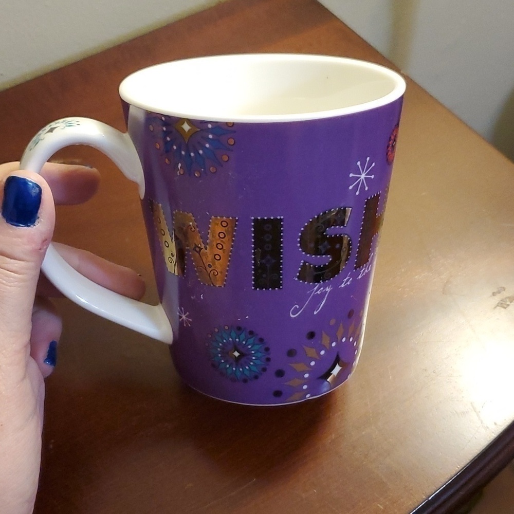 Starbucks Holiday 2006 Wish Joy to the World Coffee Mug